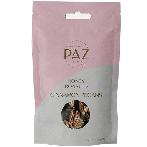 Honey Roasted Pecans with Cinnamon - Finding Zest